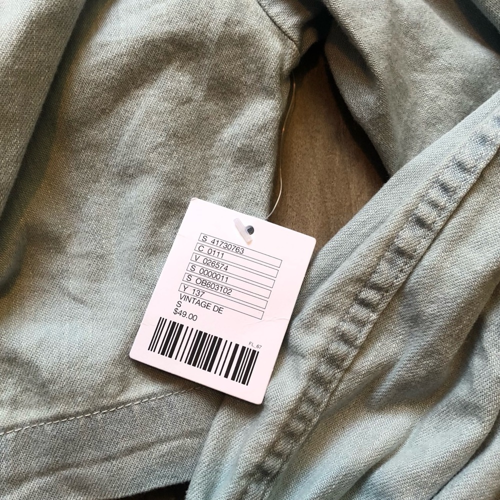 Urban Outfitters BDG cropped denim top - Picture 5 of 6